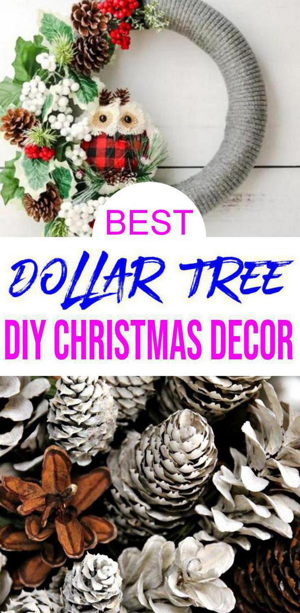 BEST Dollar Store Christmas Decor! DIY Holiday Decoration Ideas – Learn How To Make Decor To Make Your Home Look Amazing – Dollar Tree Hacks – Homemade Christmas Decor
