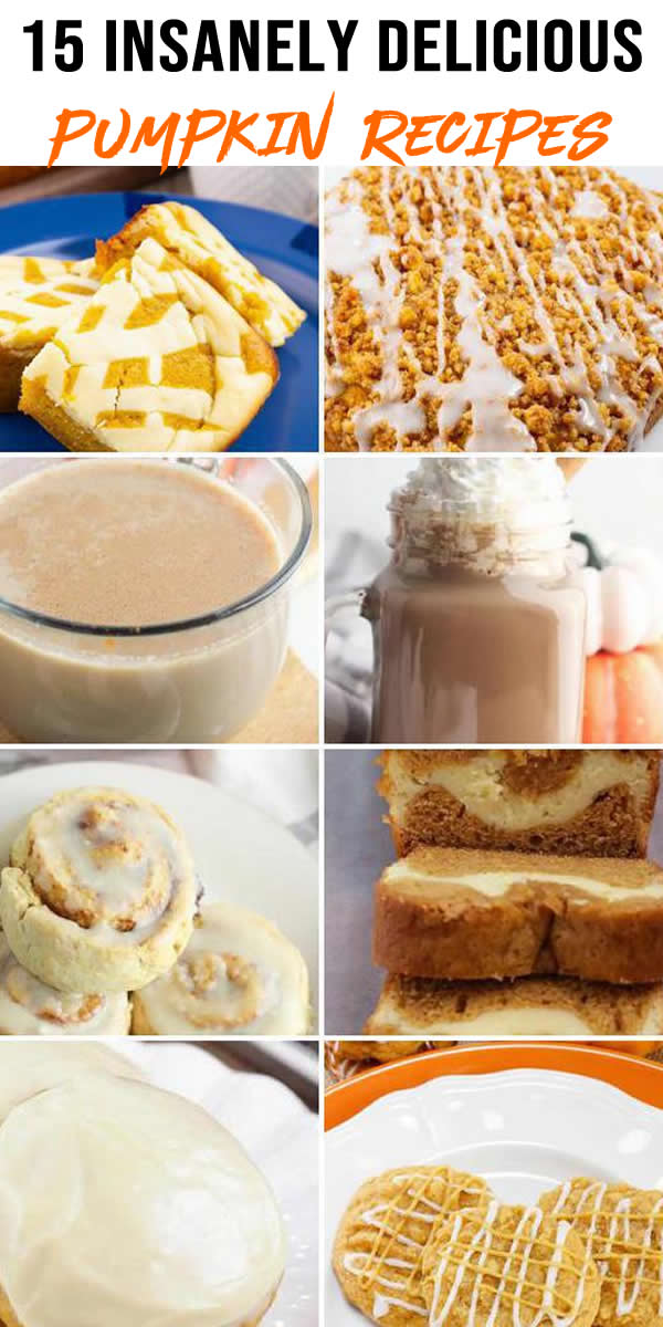 15 Insanely Delicious Pumpkin Recipes You Will Want To Try