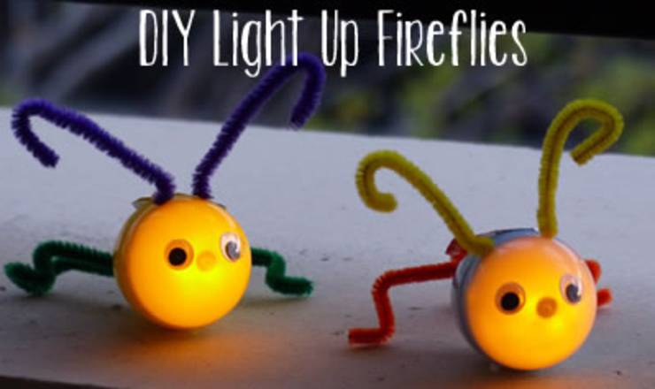 Light Up Firefly Craft