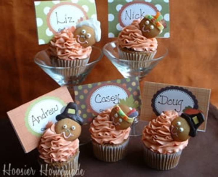 Pilgrim Cupcake Ideas