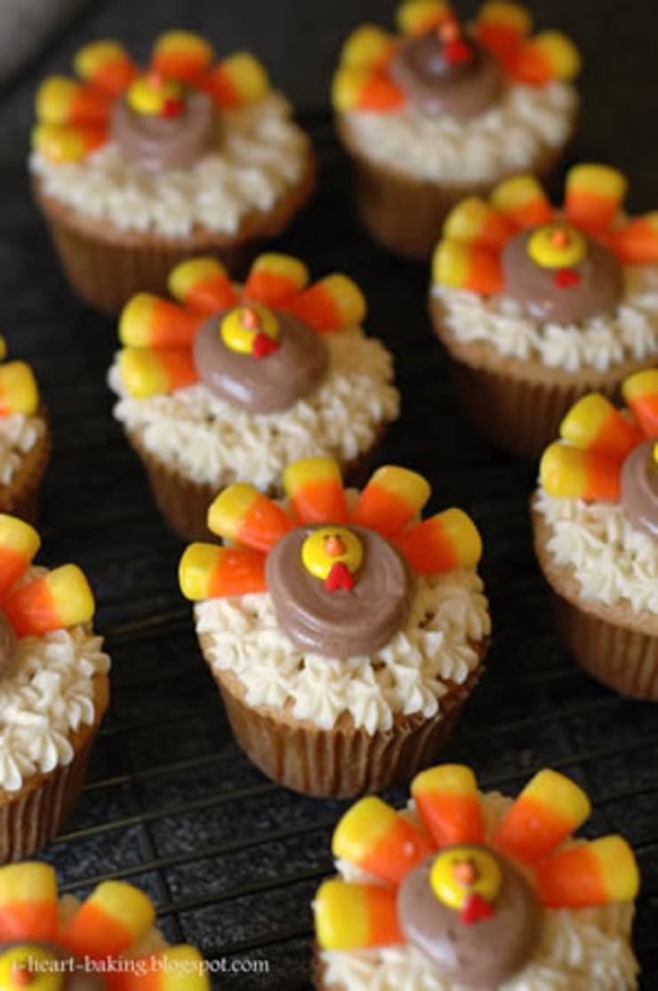 quick thanksgiving cupcakes