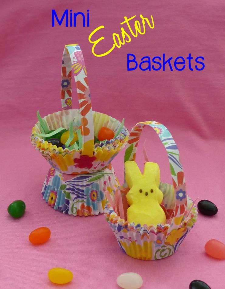 DIY Mini Easter Baskets