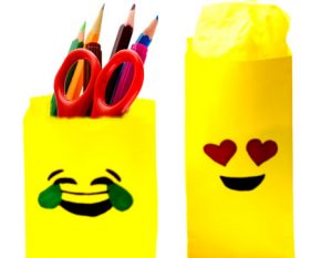 Emoji Gift Bag DIY