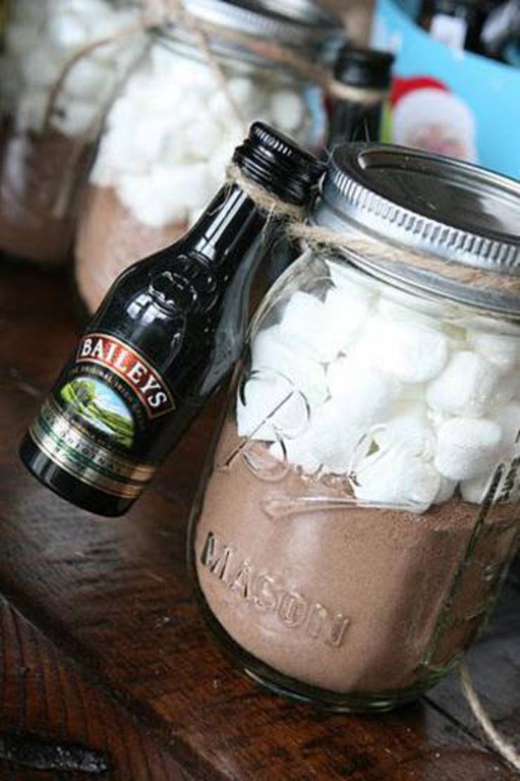 Baileys And Hot Chocolate Favors