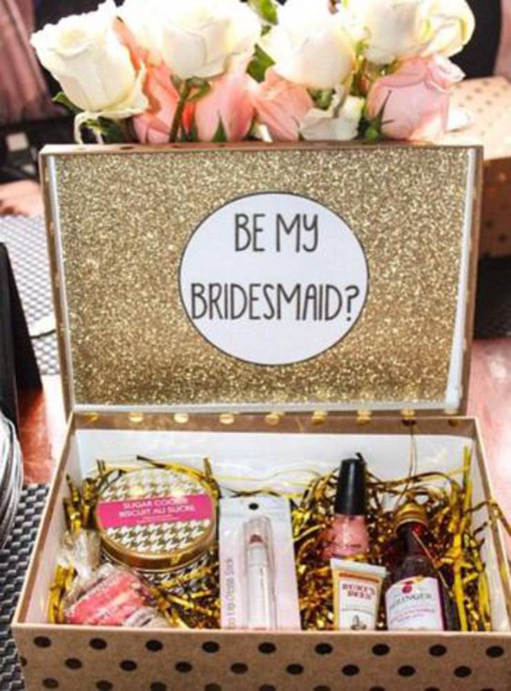 Diy Bridesmaid Proposal Box