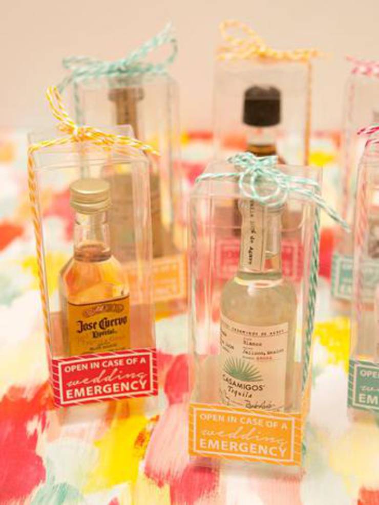 Small Bottle Alcohol Favors