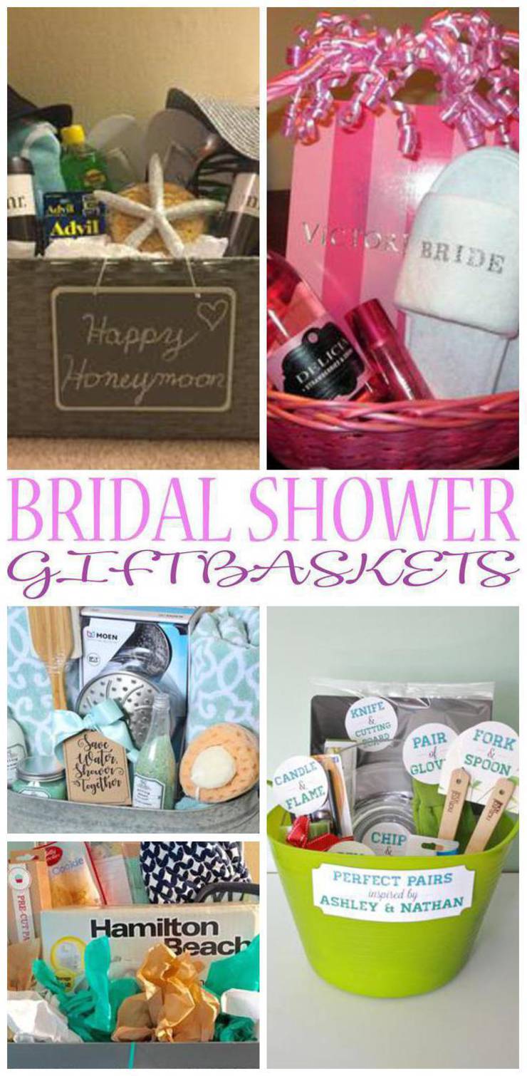 bridal shower gift baskets