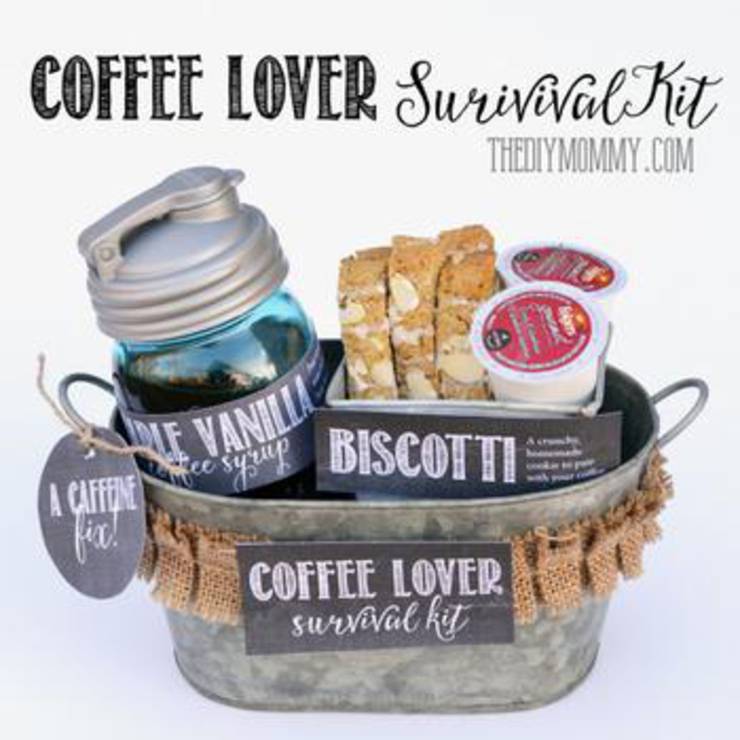 Coffee Bridal Shower Gift Basket
