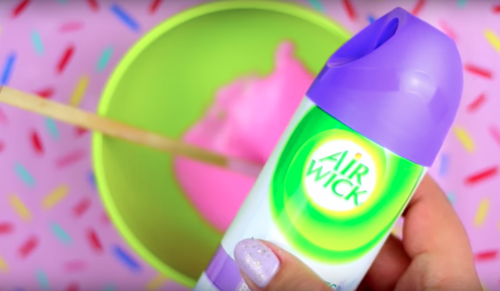 DIY 2 Ingredient Slime Recipe - Air Wick Air Freshener Slime