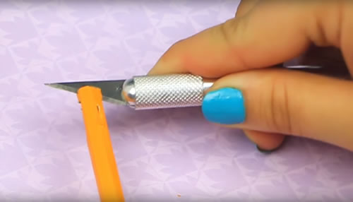 DIY Bendable Pencils! Stress Pencils - Eraser & Pencil DIYs - Cool DIY  Project! 