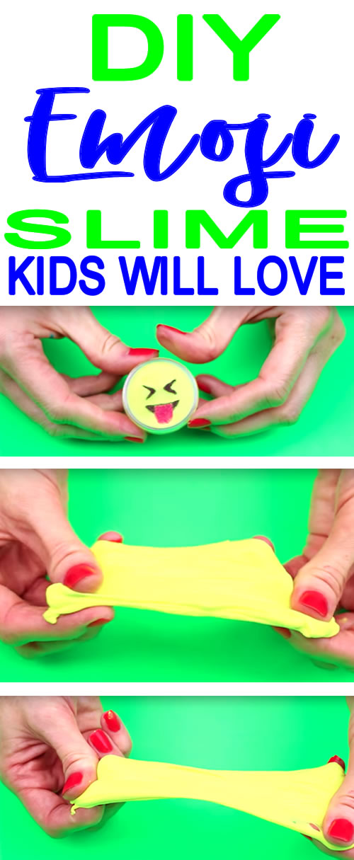 DIY Emoji Slime