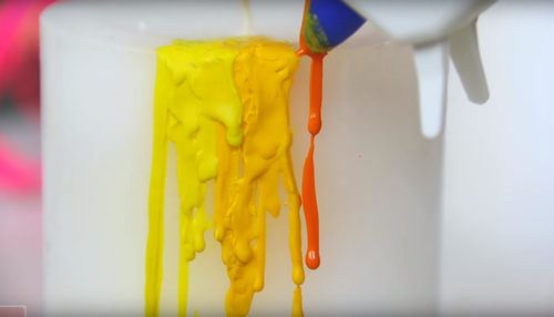 DIY Rainbow Candles | How To Make Melted Crayon Candle
