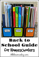 back to school guide for homeschoolers