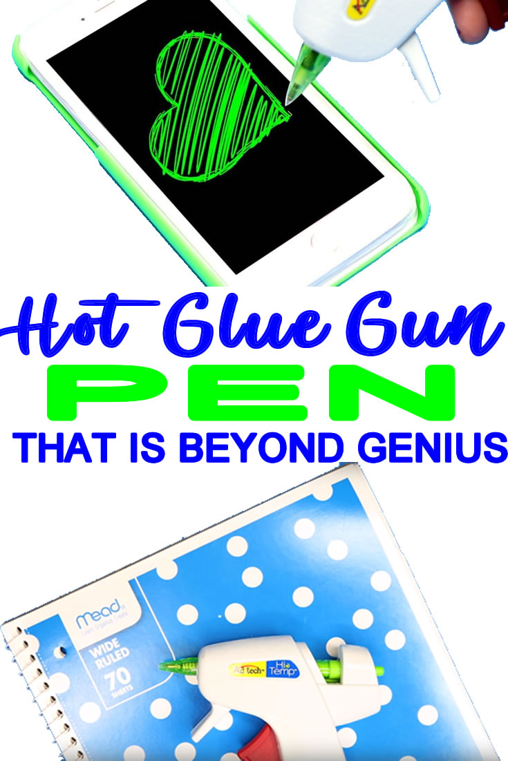 diy hot glue gun pen_diy school supplies