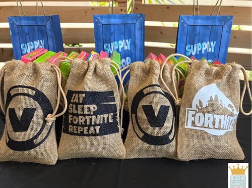 fortnite video game party favors