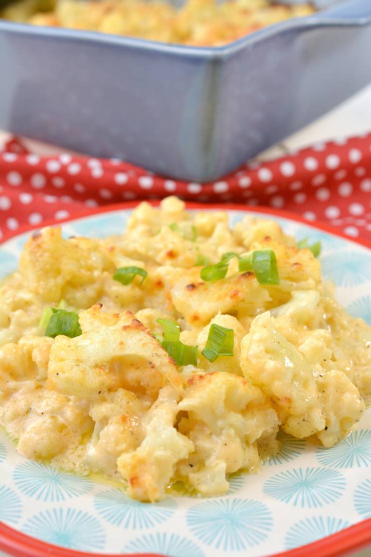 Easy keto cauliflower mac and cheese everyone will love! Low carb healthy ketogenic diet mac & cheese.Tasty keto mac and cheese - quick dinner idea or lunch. Also, great for parties.Best keto cauliflower mac & cheese recipe that is healthy and delicious.Not vegan or made with milk rather heavy whipping cream. Simple recipe for a low carb diet and keto diet.This is a baked mac & cheese not a crockpot or instant pot version. This version uses florets not riced cauliflower. Great keto casserole.