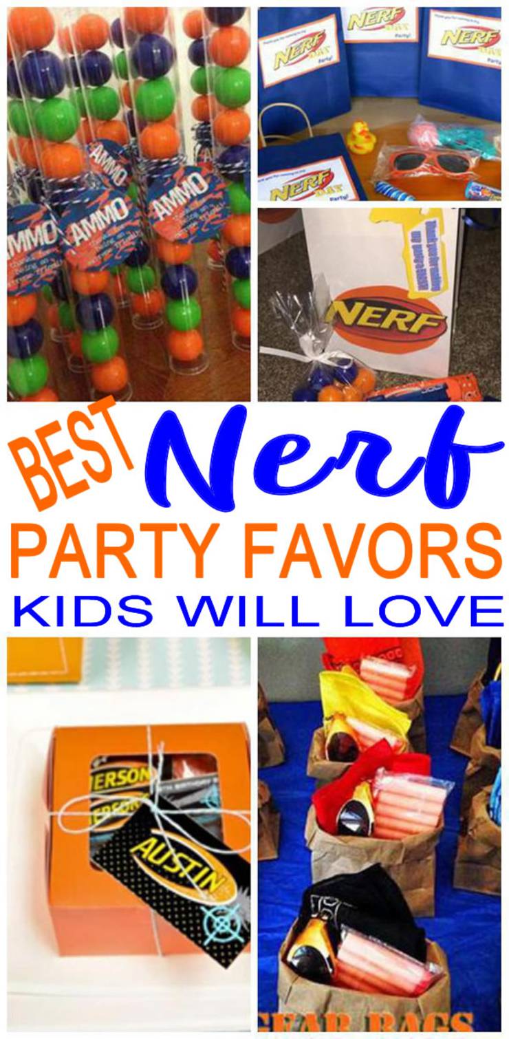 Nerf Party Favors