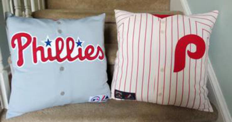 Baseball Jersey Pillows