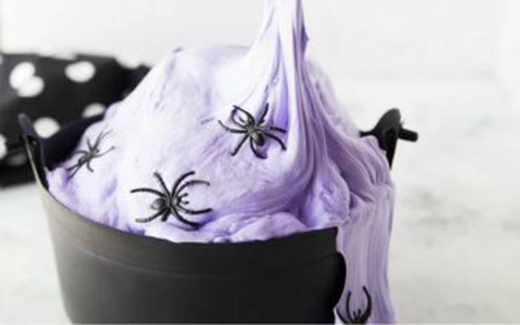 Diy Witchs Brew Fluffy Slime Recipe For Kids
