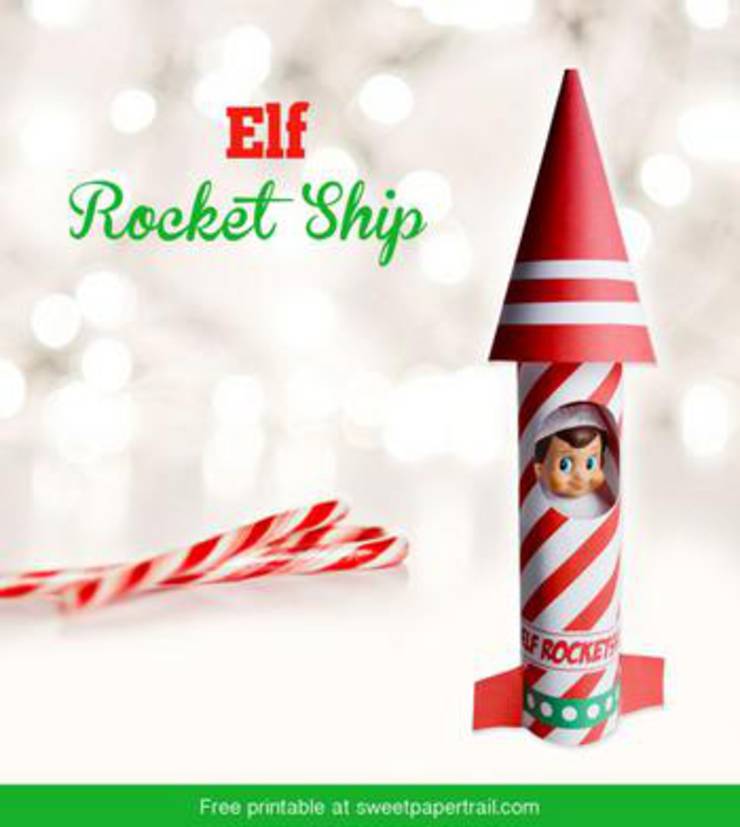 Elf On The Shelf Idea For Arrival