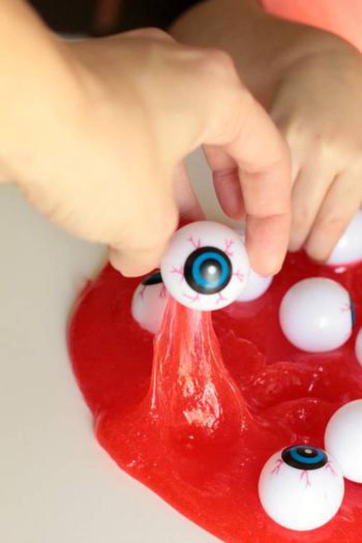 How To Make Eyeball Slime