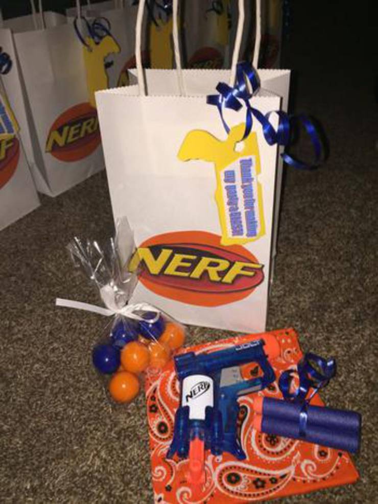 Nerf Goodie Bags