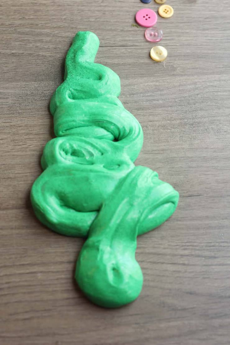 BEST DIY Christmas Slime Recipe – How To Make Homemade Christmas Tree Slime – Easy & Fun Idea For Kids – Tutorial Without Borax - Holidays - Party - Gift Idea