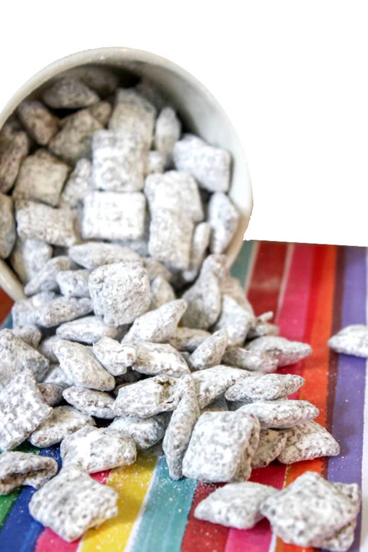 BEST Muddy Buddies! Easy Puppy Chow Recipe - How To Make YUMMY Chex Recipe - Snack - Treat - Party Food - Gluten Free