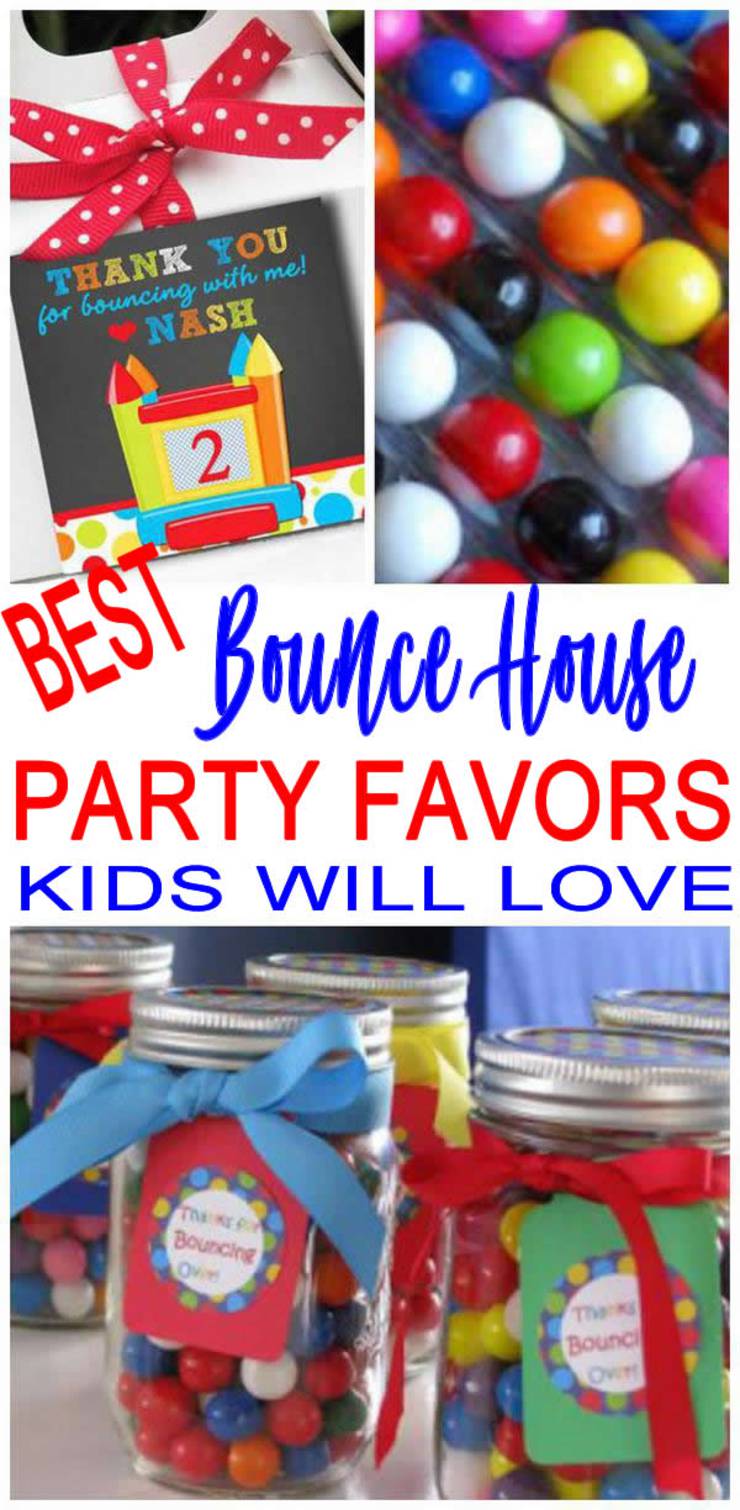 Bounce House Party Favors