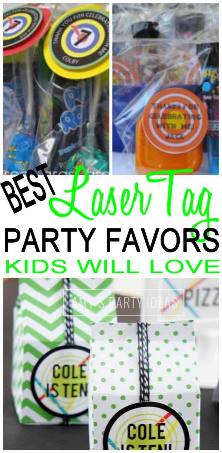 laser tag party favors