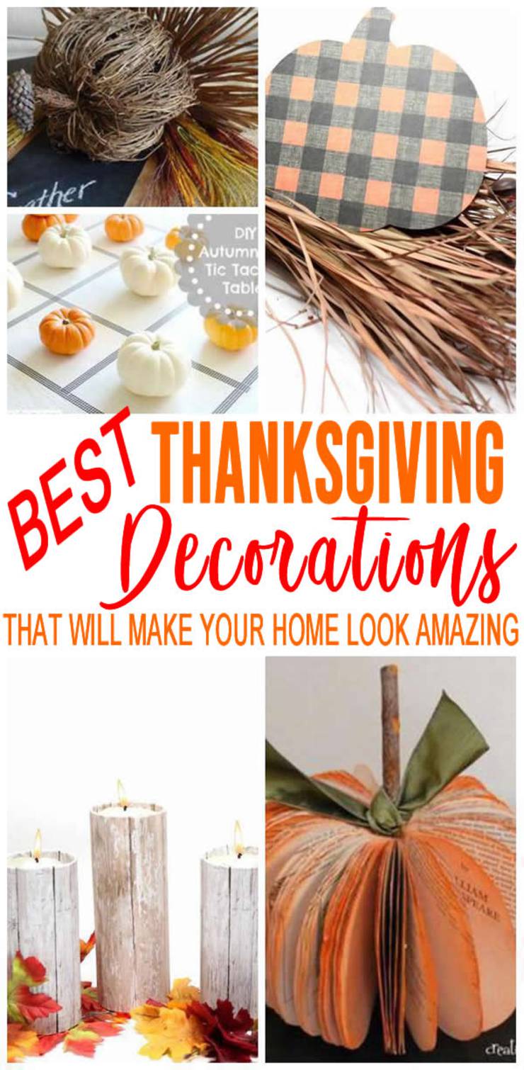 Tag DIY Thanksgiving Decorations Ideas