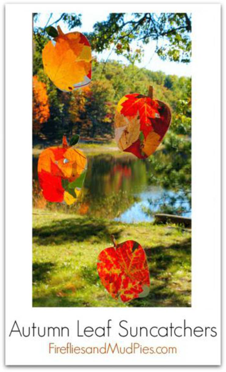 Autumn Leaf Suncatcher