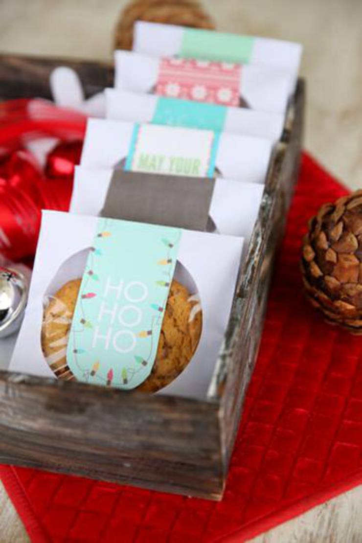 Christmas Cookie Party Favors