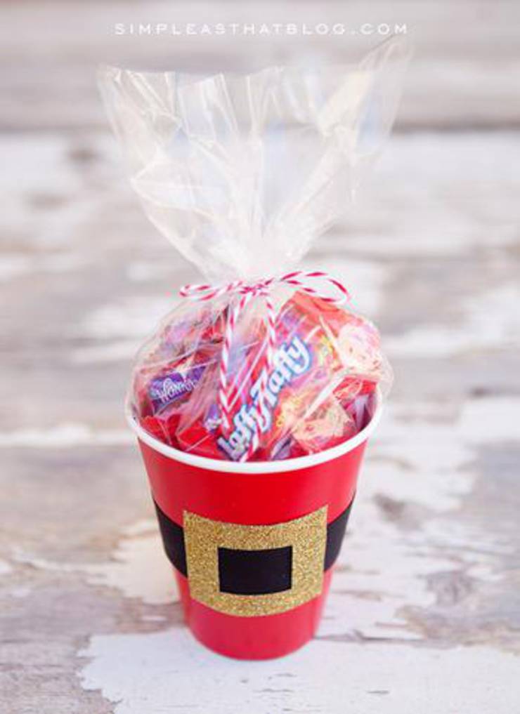 Christmas Party Favor Treat Cups