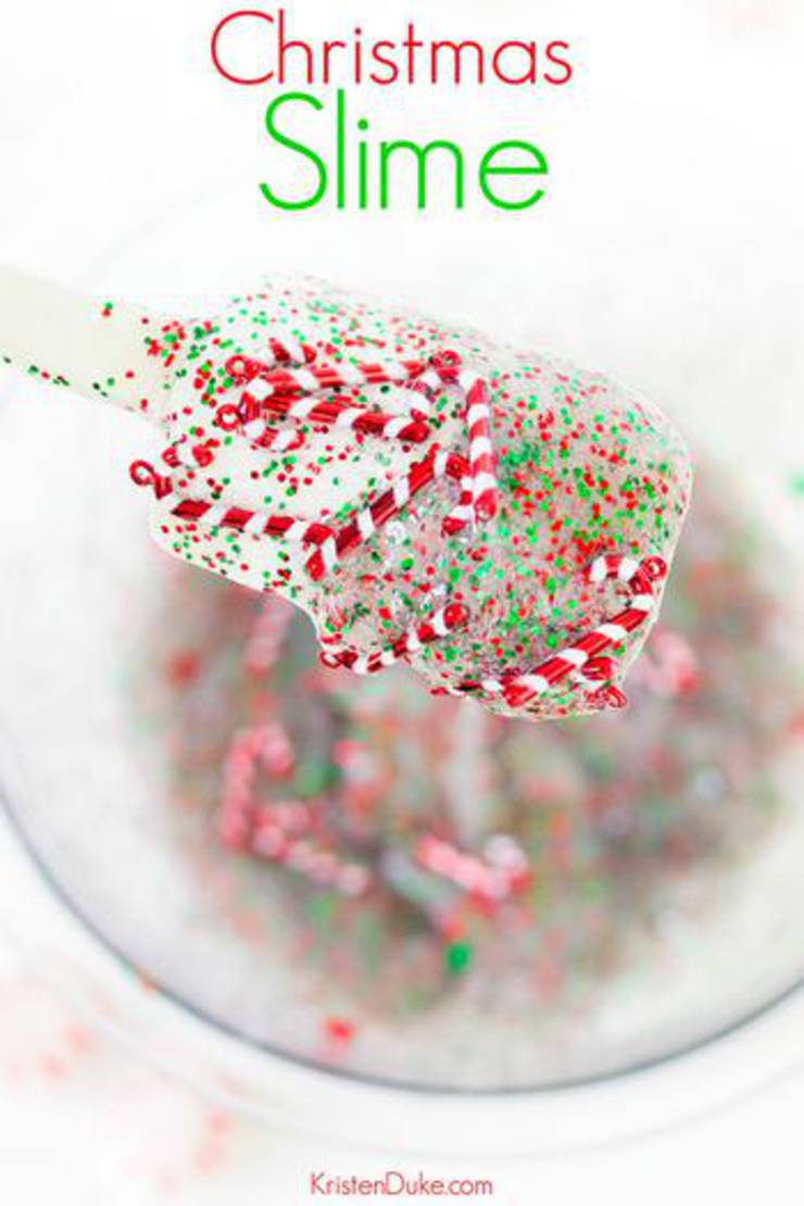 Christmas Slime - Christmas Slime! How To Make DIY Christmas Slime - Easy Homemade Recipes
