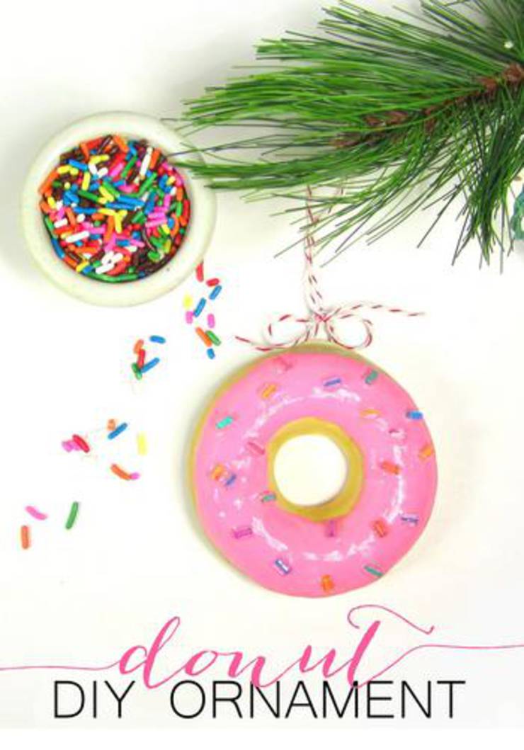 Diy Donut Ornament