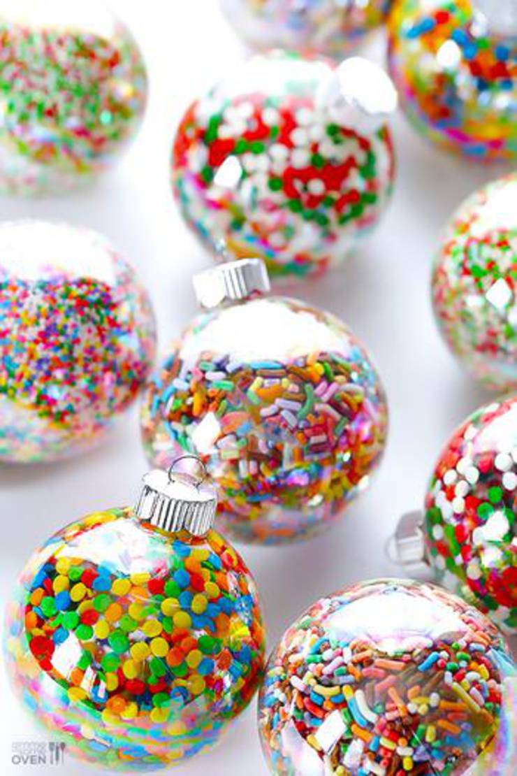 Diy Sprinkle Ornaments