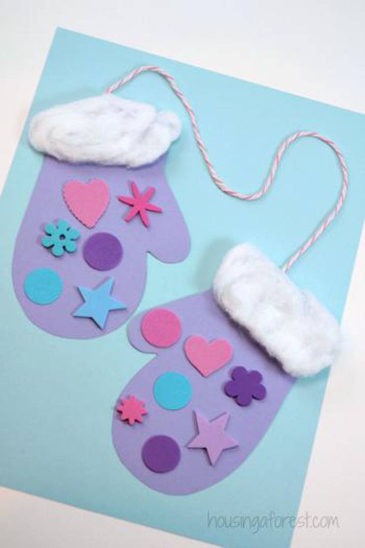 EASY Kids Winter Crafts DIY Winter Craft Ideas Creative For School 