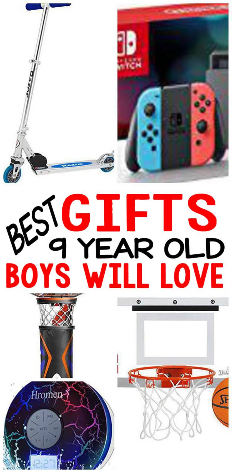 gifts 9 year old boys