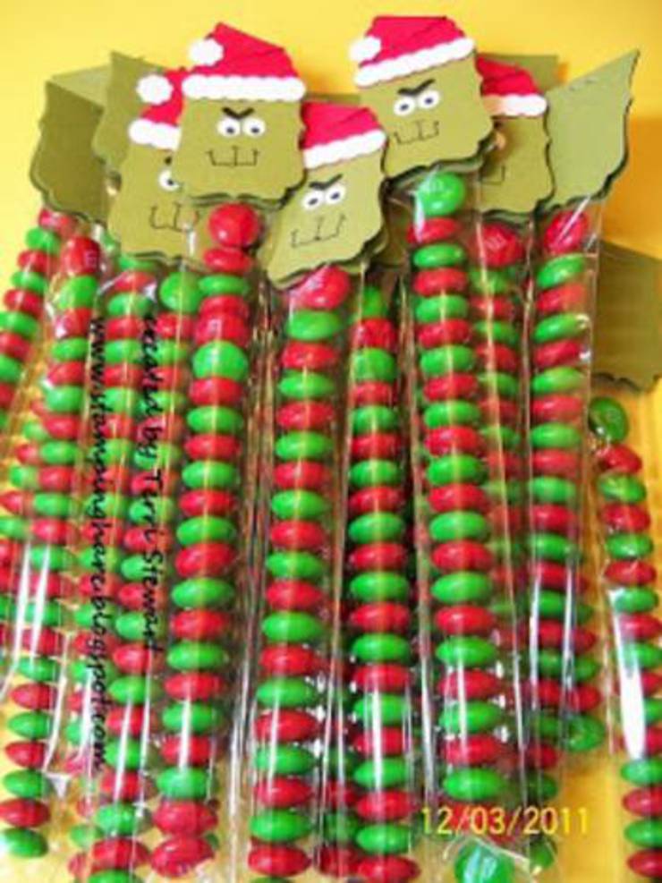 Grinch Candy Favors