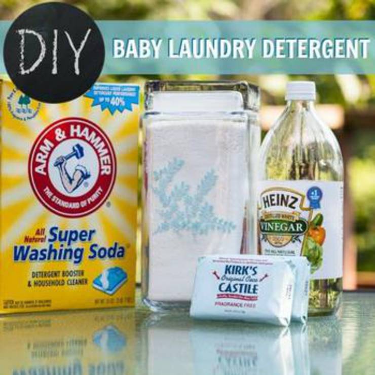 Homemade Baby Laundry Detergent