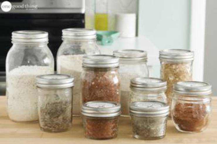 Homemade Spice Mixes In Mason Jars