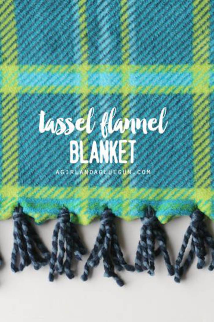 Tassel Flannel Blanket