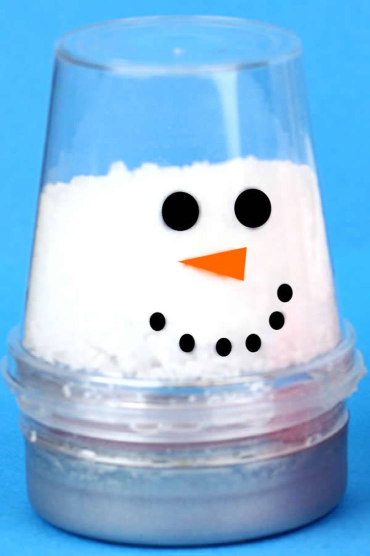 DIY Lip Gloss_BEST Holiday Lip Balm Idea_How To Make Frosty The Snowman Lip Balm