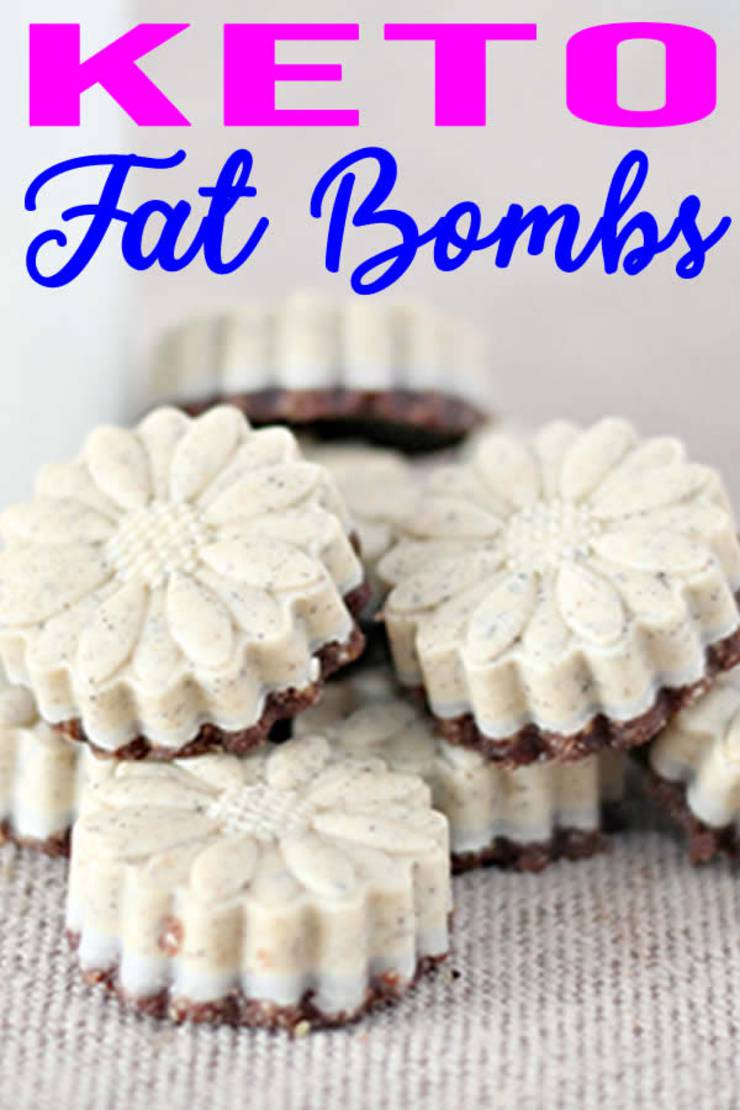 Keto Fat Bombs_BEST Cookies and Cream Fat Bombs_Easy NO Sugar Low Carb Recipe_No Bake Ketogenic Diet Idea