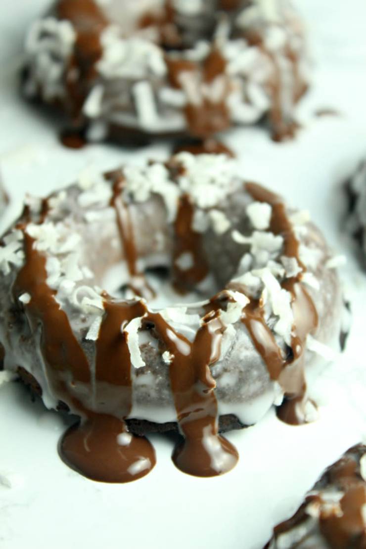 BEST Keto Donuts! Low Carb Chocolate Donut Idea – Baked & Glazed - Quick & Easy Ketogenic Diet Recipe – Completely Keto Friendly - Gluten Free