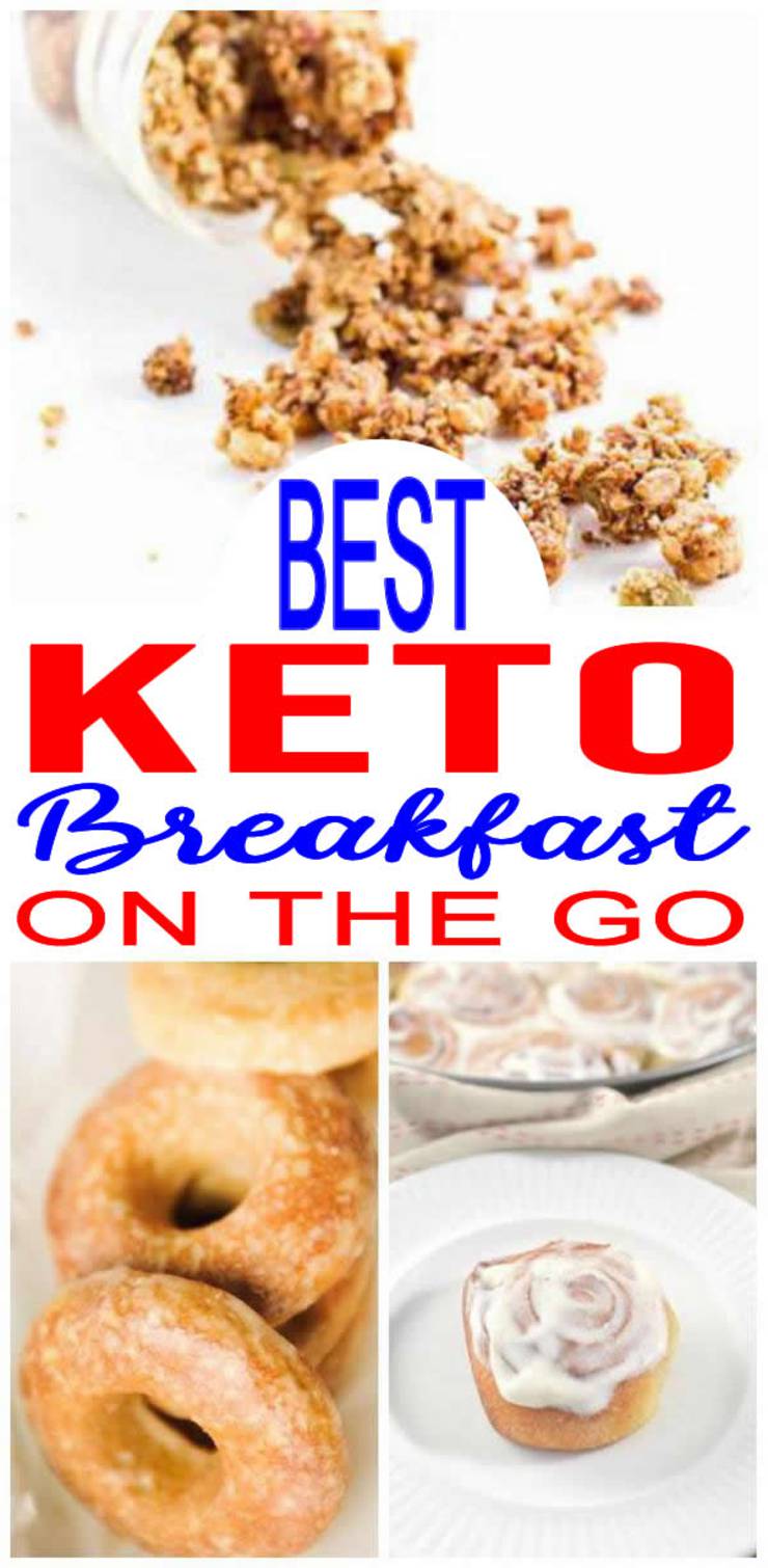 Keto Breakfast On The Go Ideas! BEST Low Carb Make Ahead Breakfast Recipes – Easy and Quick Mornings On Ketogenic Diet