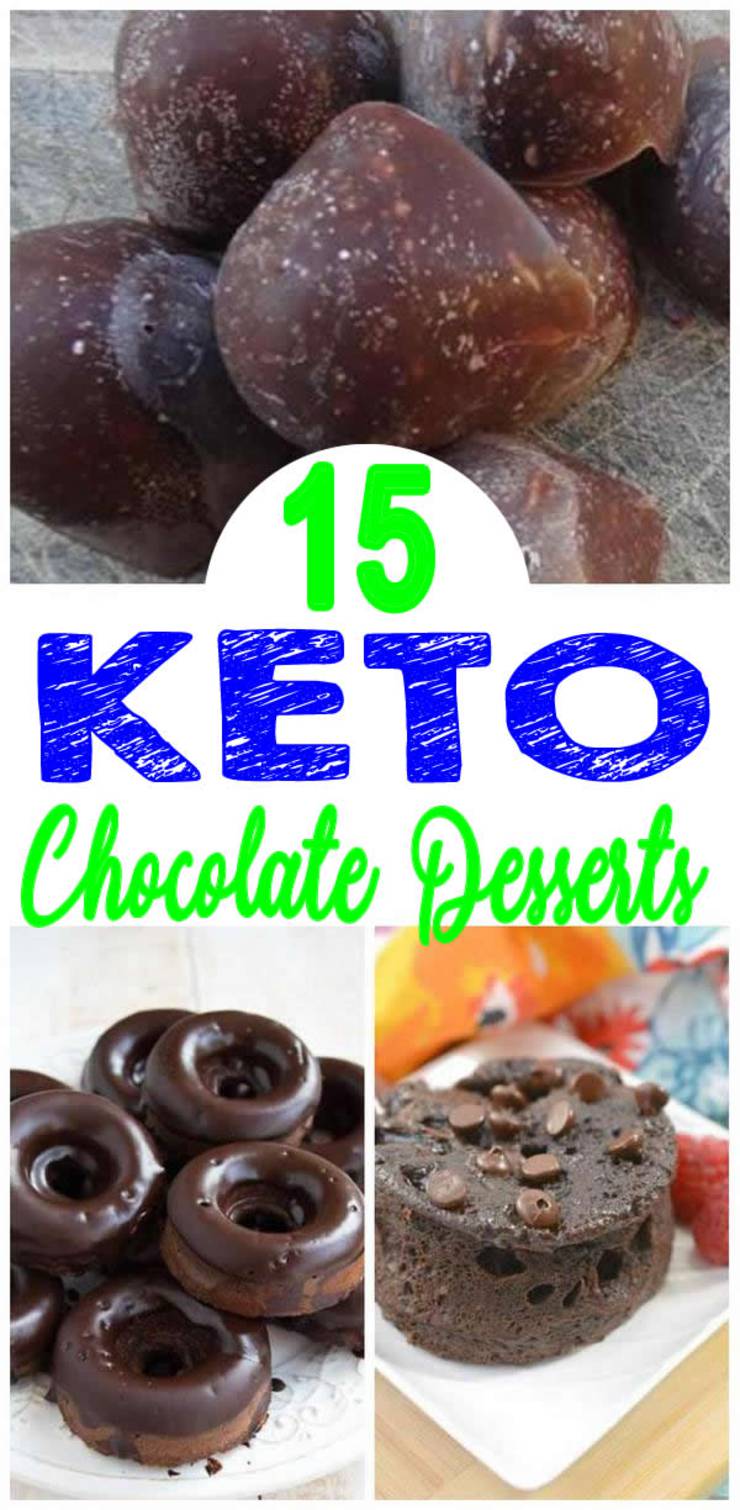 Keto Chocolate Desserts - BEST Low Carb Chocolate Dessert Recipes – Easy Ketogenic Diet Ideas