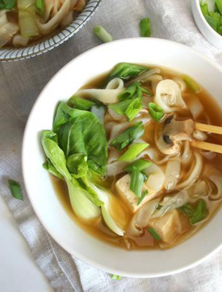 Asian Vegetable Noodle Soup