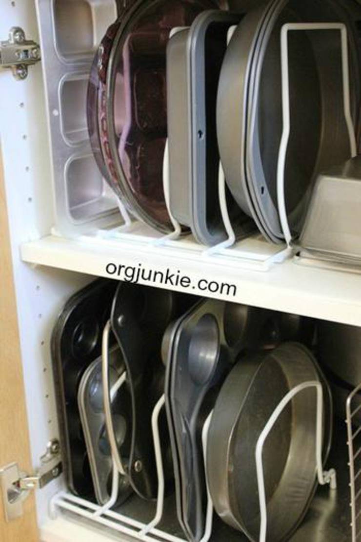 Baking Pan Organization And Storage